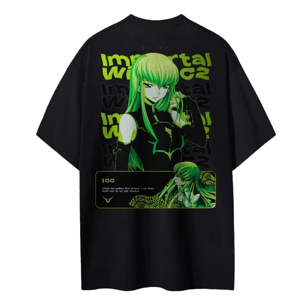 Men Shoes Quotes - Kaos Code Geass Baru C.C. Kaos