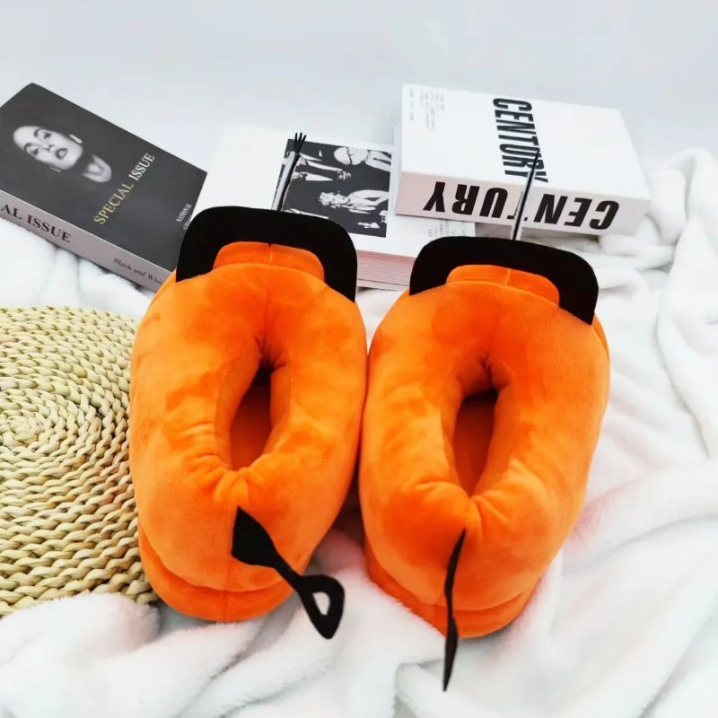 Men'S Shoes Non Slip - Sandal Rumah Anime Chainsaw Man Pochita,
