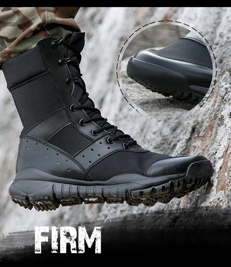 Men'S Shoes Hiking - Sepatu Taktis Ringan Tahan Air untuk