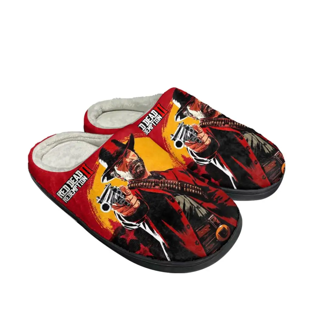 Men Shoes Red - Red Dead Redemption 2 Sandal Katun