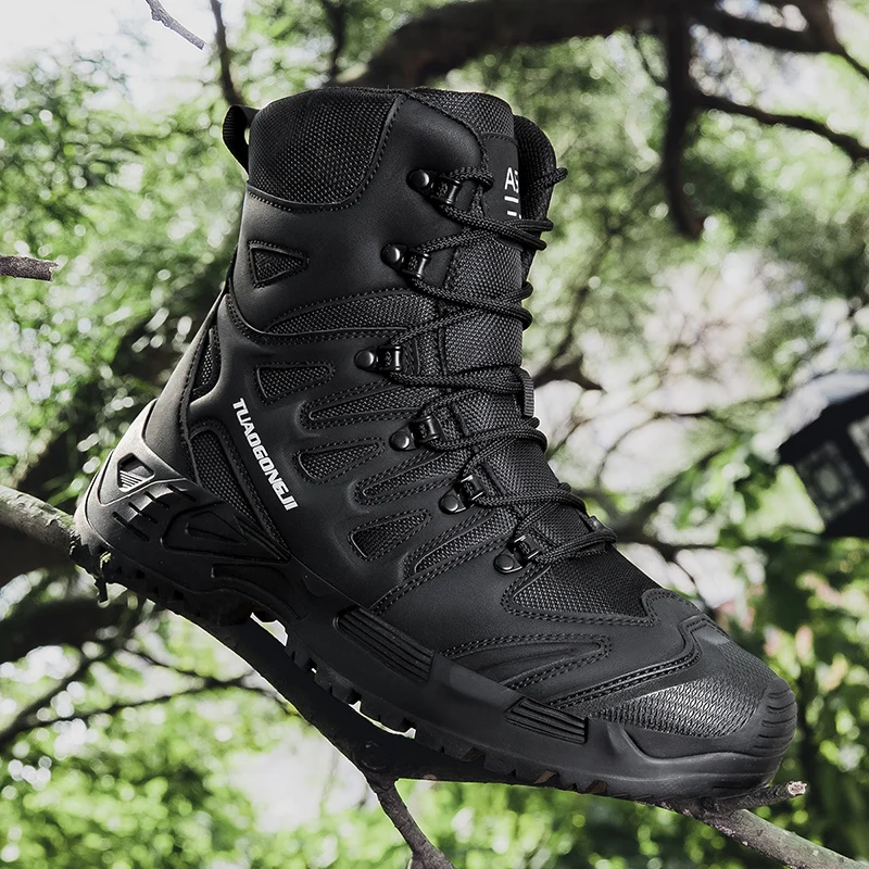 Men'S Shoes Hiking - Sepatu Bot Taktis Hiking Luar Ruangan