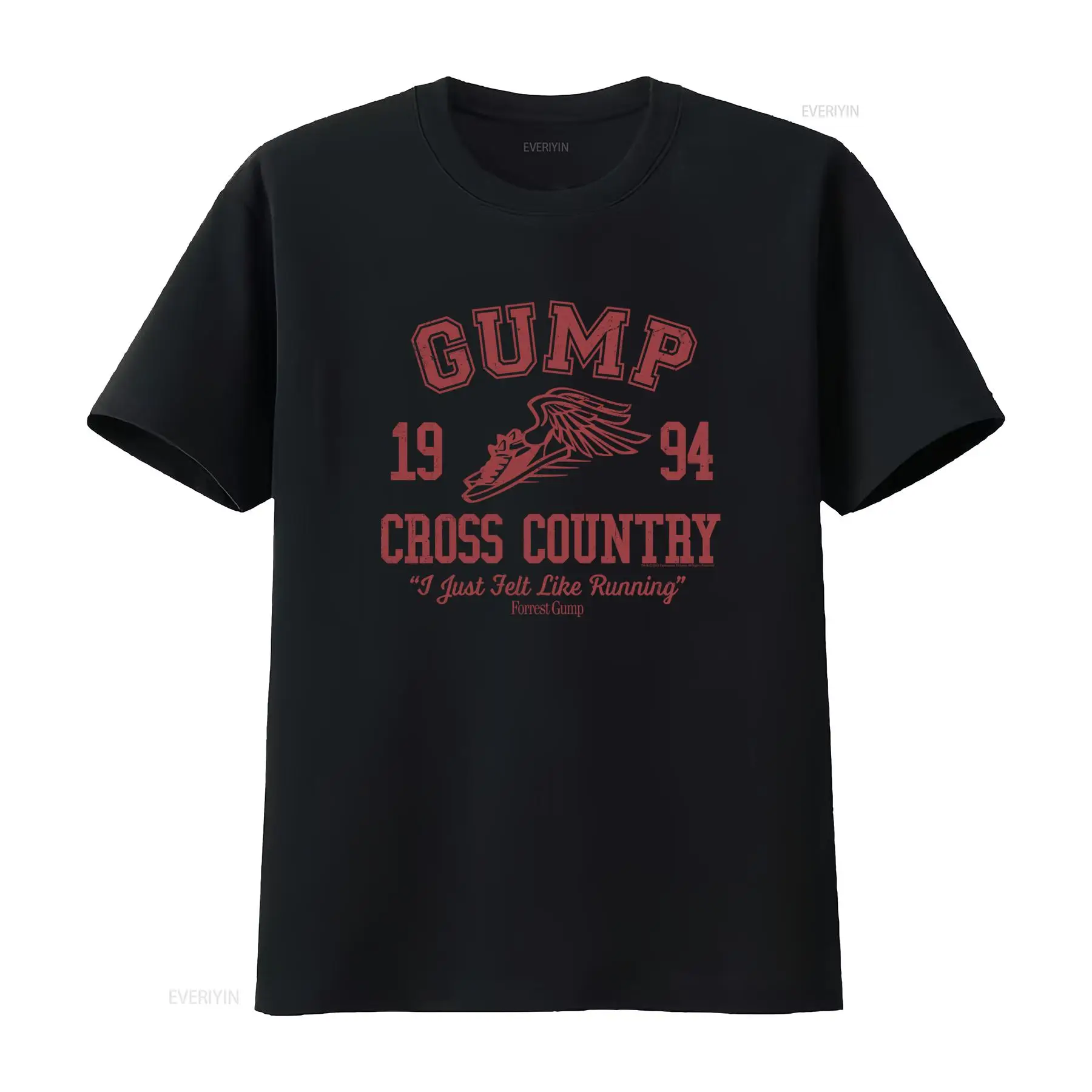 Men Shoes Quotes - Kaos Pria Forest Gump 1994 dengan