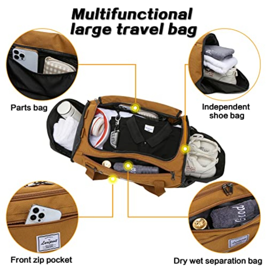 Tas Duffel Travel untuk pria 4 - Men'S Shoes For Gym ulasan dan harga