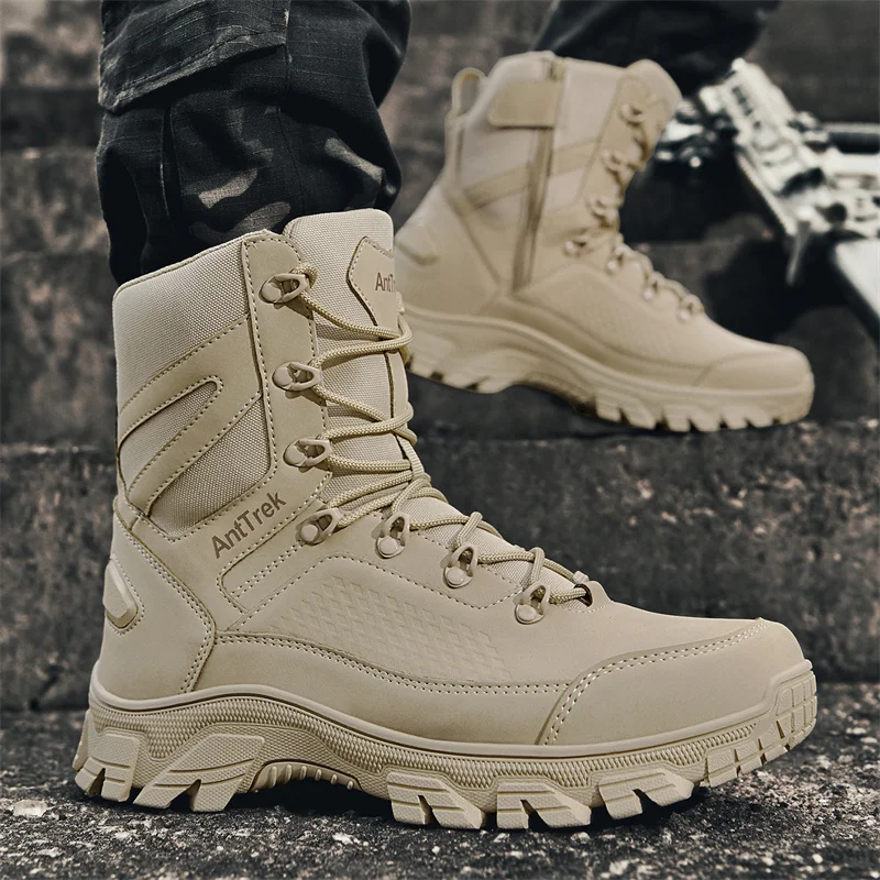 Sepatu Bot Taktis Pria Baru Se - Men'S Shoes Hiking ulasan dan harga
