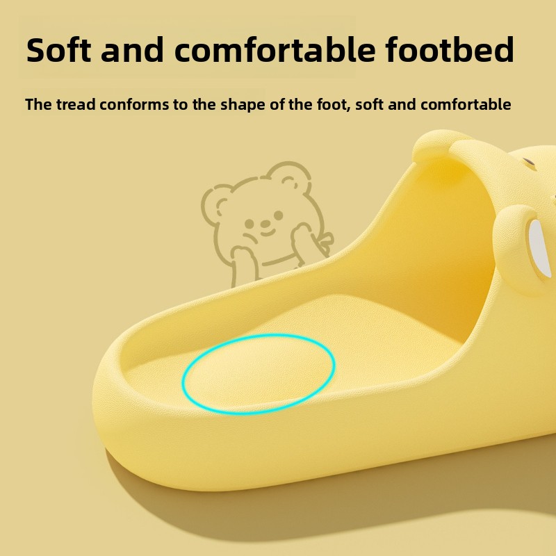 Sandal Rumah Kartun Beruang EV - Men'S Shoes Non Slip ulasan dan harga