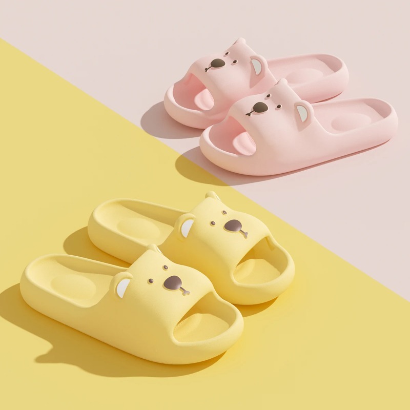 Sandal Rumah Kartun Beruang EV - Men'S Shoes Non Slip ulasan dan harga