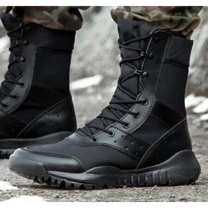 Sepatu Taktis Ringan Tahan Air - Men'S Shoes Hiking ulasan dan harga