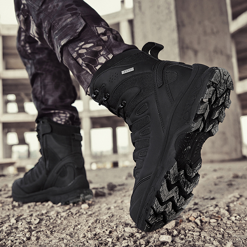 Sepatu Bot Taktis Pria Baru Se - Men'S Shoes Hiking ulasan dan harga