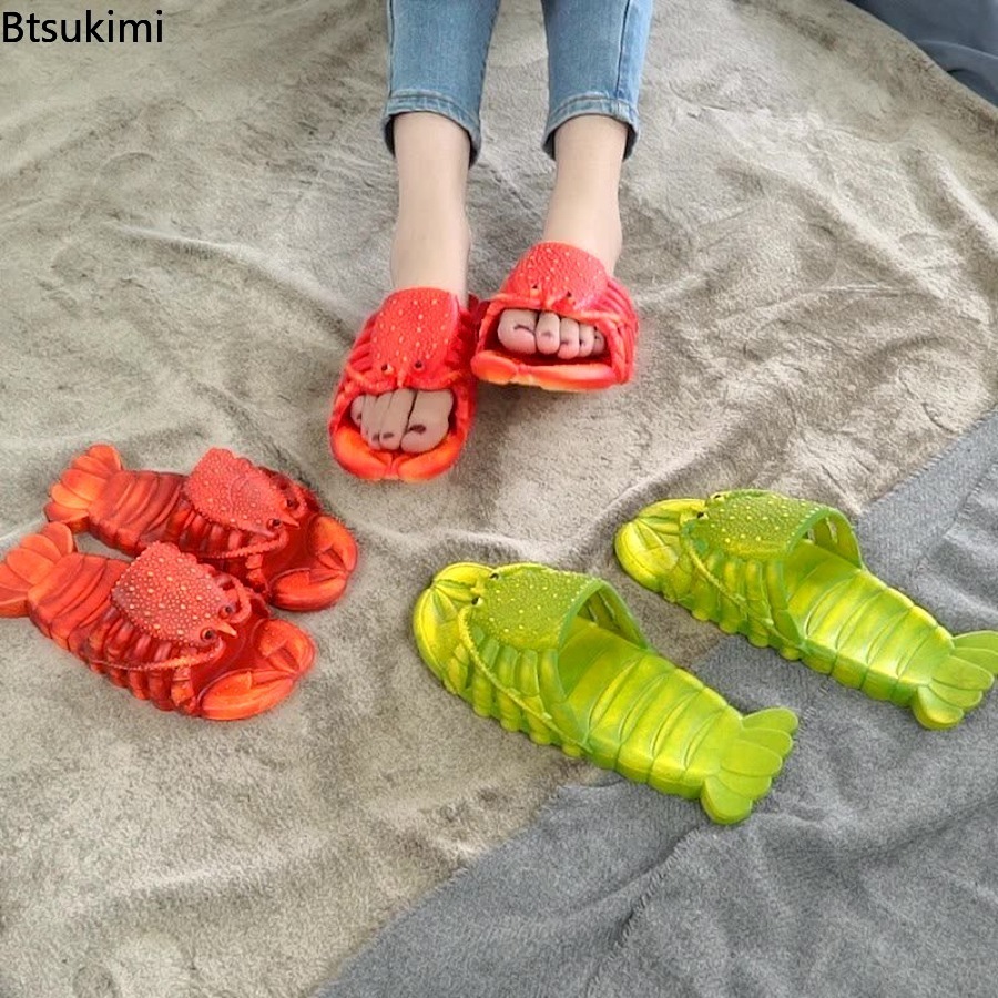 Sandal Lobster Kartun Musim Pa - Men'S Shoes Non Slip ulasan dan harga