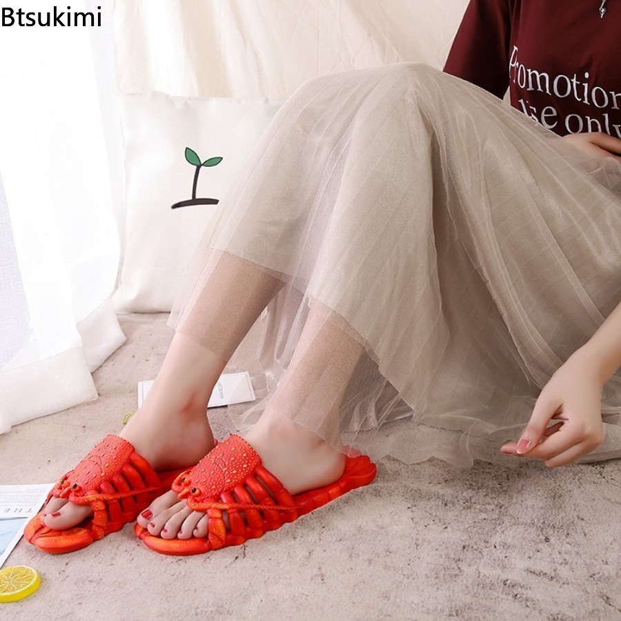Sandal Lobster Kartun Musim Pa - Men'S Shoes Non Slip ulasan dan harga