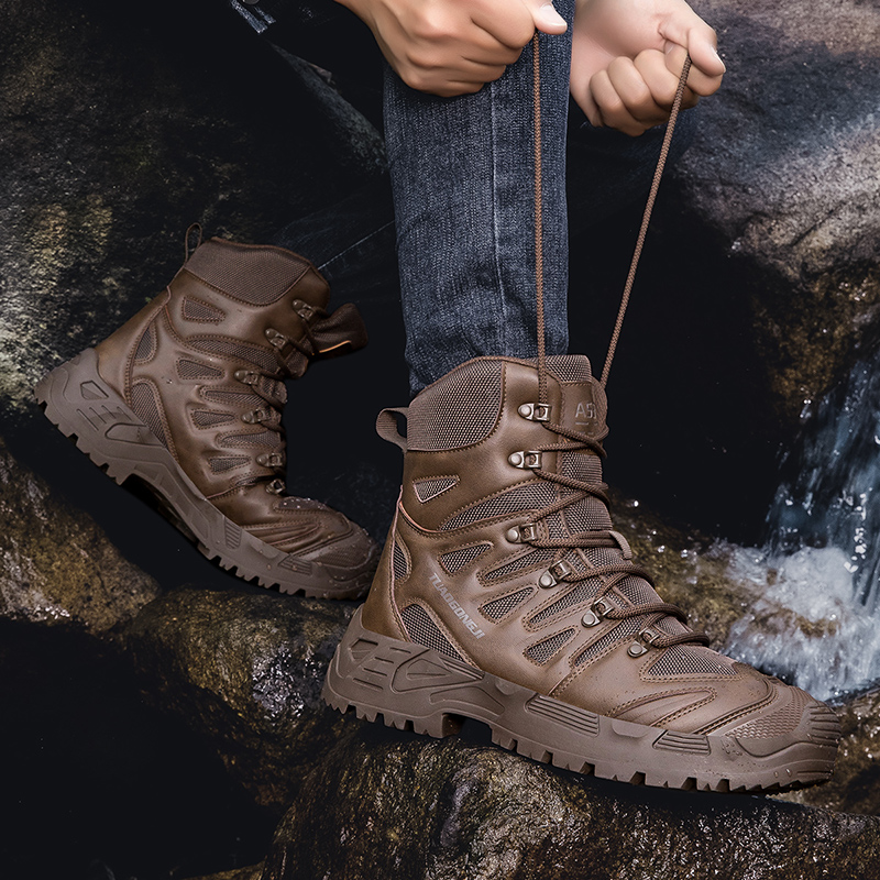 Sepatu Bot Taktis Hiking Luar  - Men'S Shoes Hiking ulasan dan harga