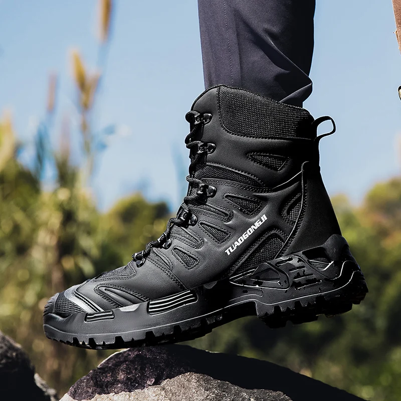Sepatu Bot Taktis Hiking Luar  - Men'S Shoes Hiking ulasan dan harga