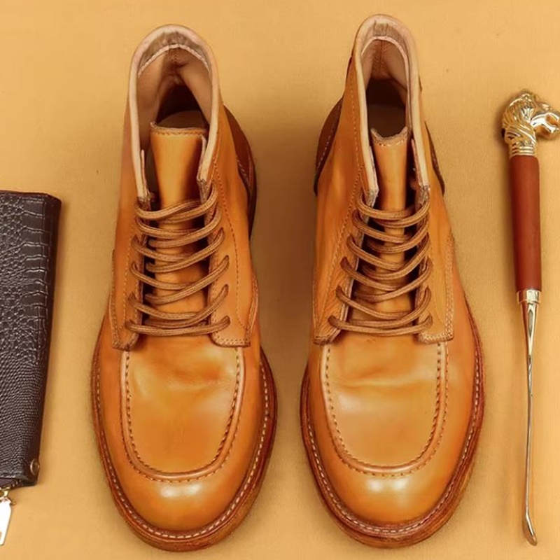 Sepatu Bot Kulit Goodyear Berk - Men'S Shoes Hiking ulasan dan harga