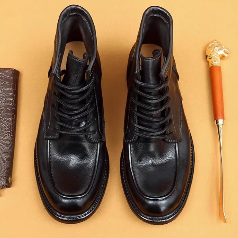 Sepatu Bot Kulit Goodyear Berk - Men'S Shoes Hiking ulasan dan harga