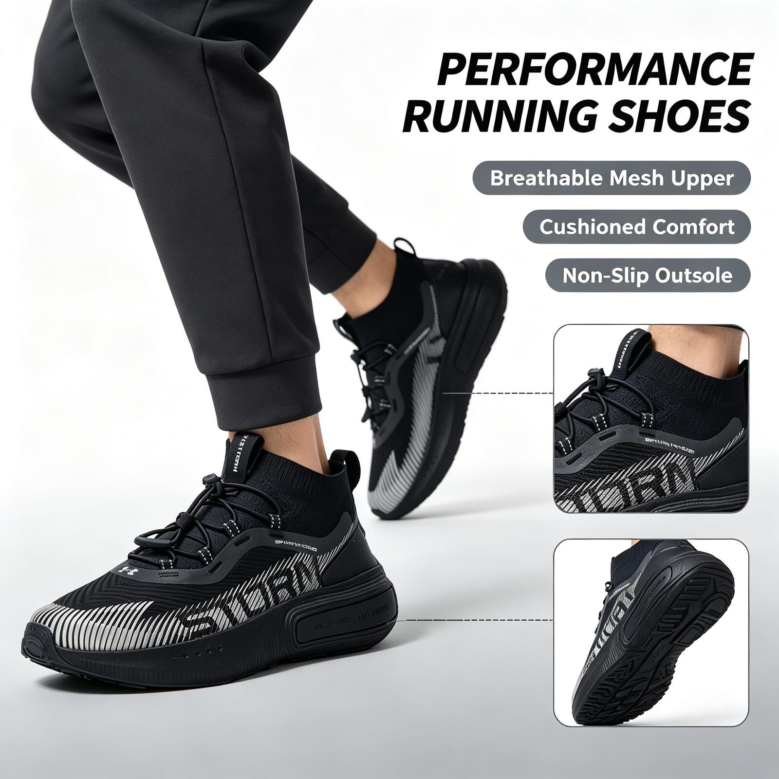 Sepatu Olahraga Unisex Asli Re - Men Shoes Under Armour ulasan dan harga
