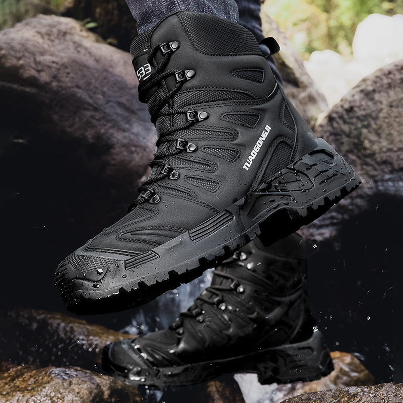 Sepatu Hiking Taktis Luar Ruan - Men'S Shoes Hiking ulasan dan harga